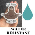 Die Cut Waterproof Vinyl Stickers for Water Bottles Laptop Phone